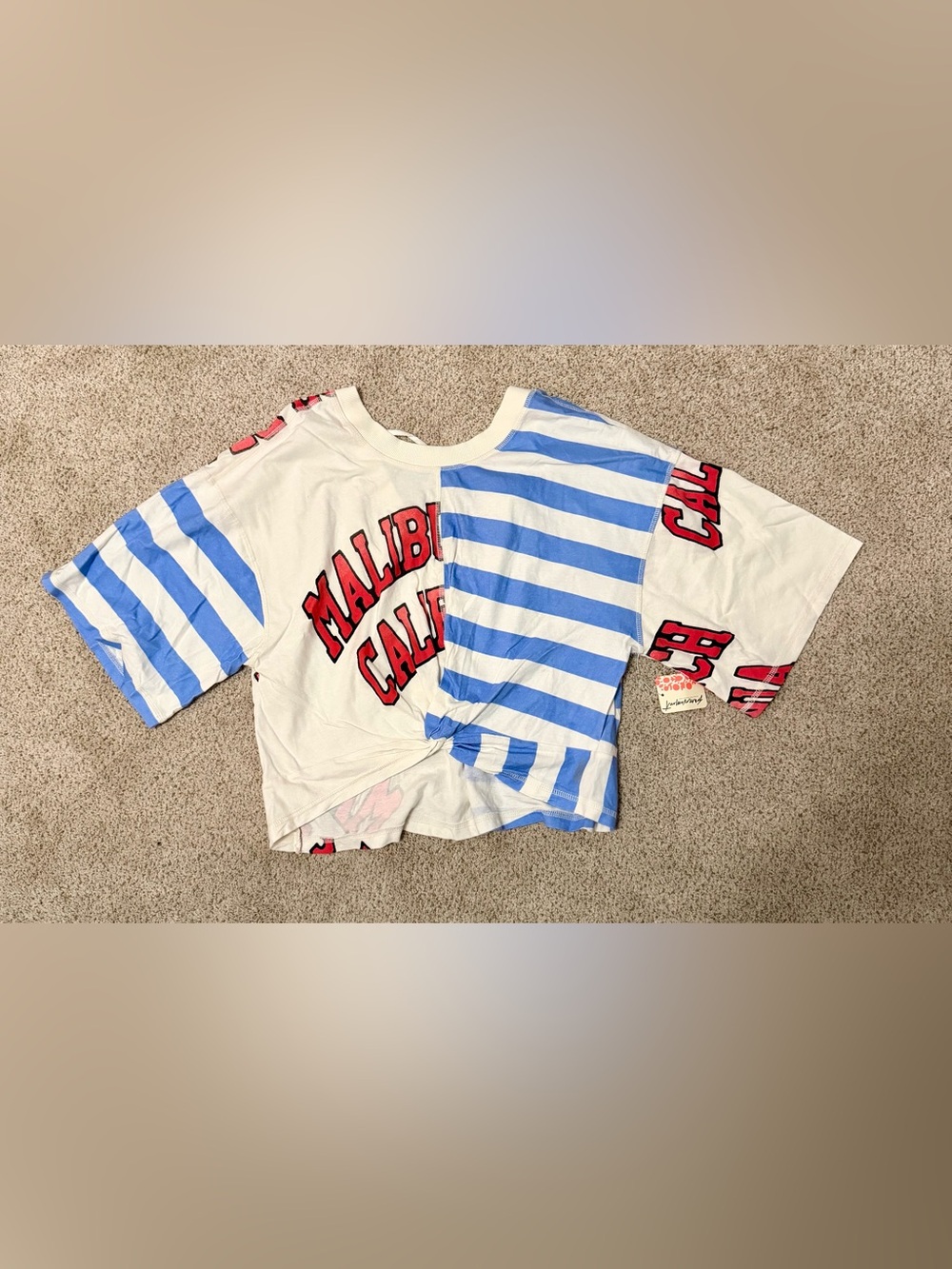 Free People Malibu Crop Tee
